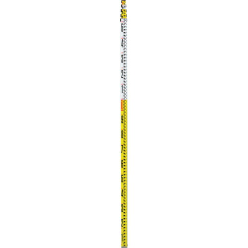 シンワ ( シンワ測定 ) アルミスタッフ 2 7m5段 表面10mmピッチ 裏面1mmピッチ目盛付 ( 73268 )