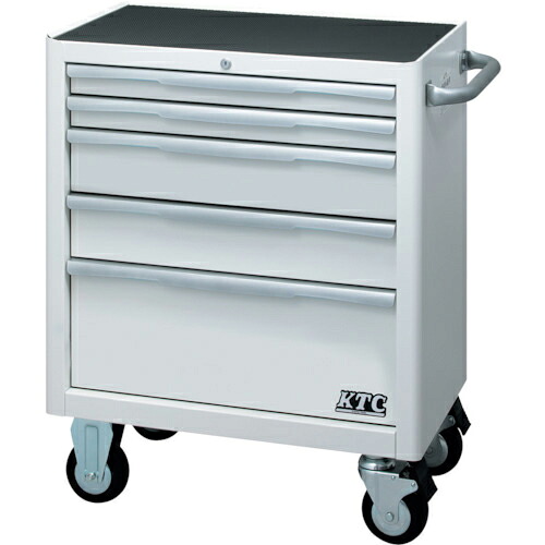 KTC ( 京都機械工具 ) 巻き押し入れ(5段5引き出し)白いこと ( EKW-1005WH )