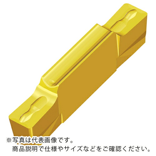 TAEGUTEC ( NTKカッティングツールズ ) 突切・溝入用チップ T‐クランプ ( TDT 4.00E-0.80 TT9080 ) 【10個セット】