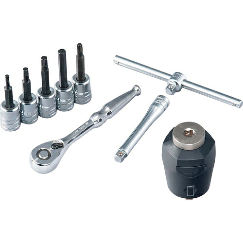KTC ( 京都機械工具 ) 6.3sq.ビットソケットレンチセット トルクルモデル ( TB209TQ ) 京都機械工具(株) 【メーカー取寄】