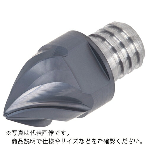 タンガロイ 5軸加工機向け三次元倣い加工用 バレルヘッドショートタイプ 4枚刃 AH715 ( VBO120L09.0R300-4S08 AH715 ) 【2個セット】