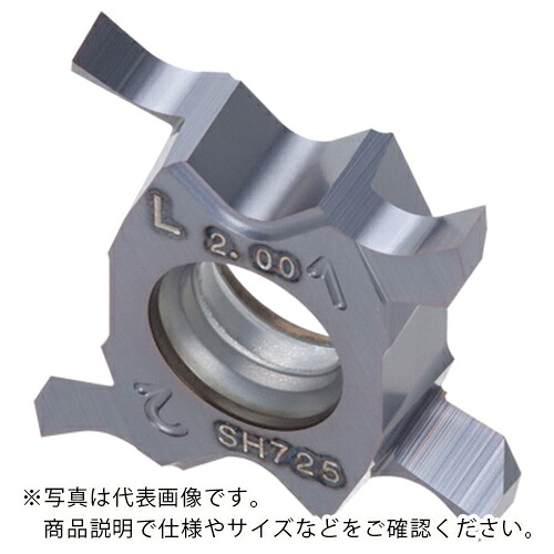 タンガロイ 溝入れ加工用インサート PVDコーティング SH725 ( TCF18L150F-005SH725 ) 【5個セット】