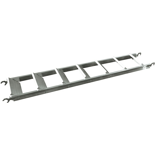 PiCa ( ピカコーポレイション ) 足場用アルミ階段 ( KDP-M428Z ) 【メーカー取寄】