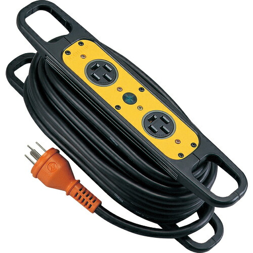 【SALE価格】NICHIDO ハンドリール10m 三相200V極太電線 ( HR-E310F )