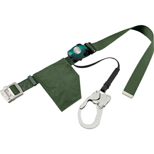 タイタン ( サンコー ) RICORO-Nライト ロック装置付巻取器式胴ベルト グリーン ( RA507N-GR ) サンコー(株) 【メーカー取寄】