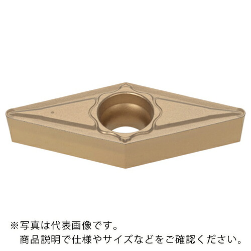 タンガロイ 旋削加工用 M級ポジインサート T6215 ( VCMT160408-TM T6215 ) 【10個仕掛ける】