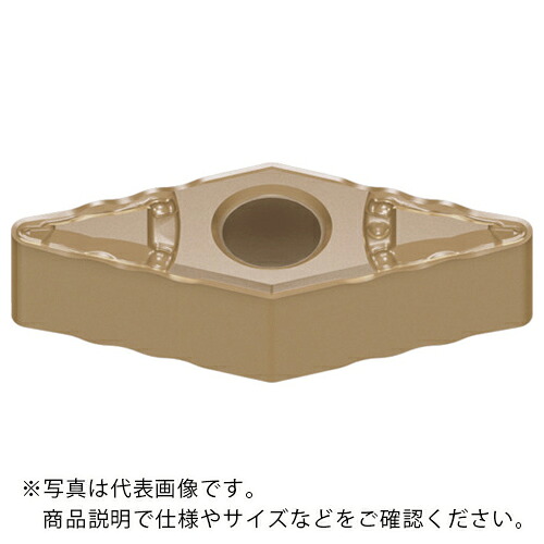 タンガロイ 旋削加工用 M級ネガインサート T6215 ( VNMG120404E-ZF T6215 ) 【10個仕かける】 DIY・工具-その他