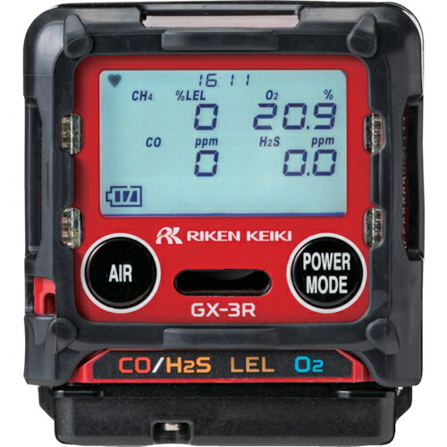 理研 ( 理研計器 ) 個人装着型マルチガス検知器 ＧＸ－３ＲタイプＣＨ メタン仕様 ( GX-3R-CH-CH4 )