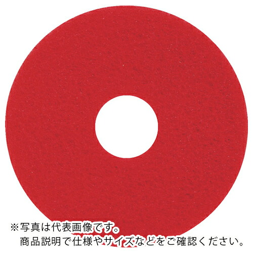【SALE必要経費】３M ( スリーエム ) レッドバッファーパッド 赤 455X82粍 (5枚入) ( RED 455X82 )