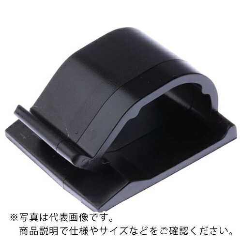 PANDUIT ( パンドウイット ) 固定具 コードクリップ ゴム系粘着テープ付 黒 ( ACC38-A-M20 ) パンドウイットコーポレーション 【メーカー取寄】