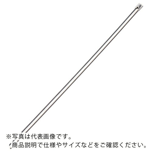 【SALE通貨価値】PANDUIT ( パンドウイット ) MLT手合い ナイロン11上塗り ステンレススチールバンド SUS316 幅7.9粍 長さ259粍 50本入り口・入口 ( MLTC2.7H-LP316 ) 【製造業者取寄】