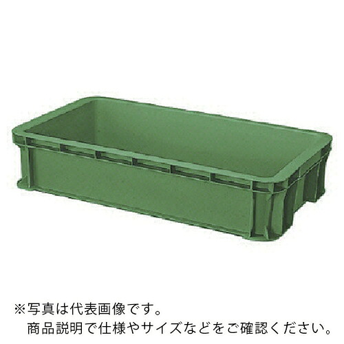 積水 ( 積水テクノ成型 ) TS型コンテナ TS-15 緑 ( TS-15 GN ) 【500個セット】 積水テクノ成型(株) 【メーカー取寄】