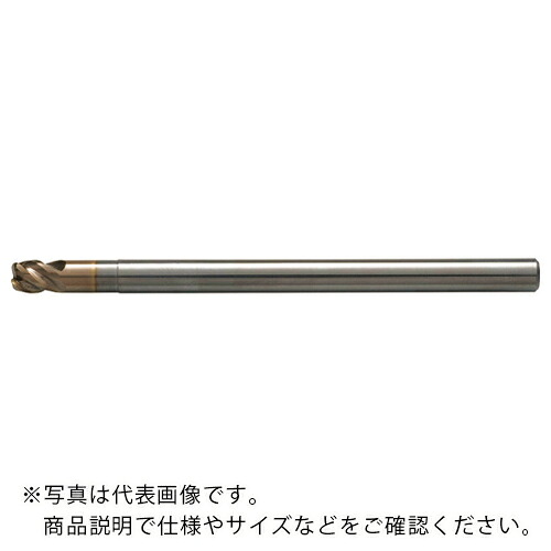 ユニオンツール 超硬エンドミルロングネックラジアス φ12×コーナ半径R1.0 ( HRRS4120-10-60 (225-5047) ) ユニオンツール(株) 【メーカー取寄】