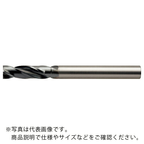 ユニオンツール 超硬2枚刃フラットドリル φ10、3×溝長41、2 ( UTDF21030-412 (137-4103) ) ユニオンツール(株) 【メーカー取寄】