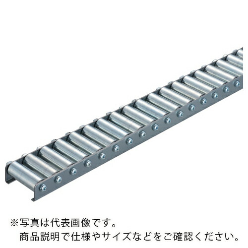 タイヨー ( 太陽工業 ) 小径切削ホイールコンベヤ 20φX巾50mmXP30X機長1500mm ( TWM2050KLP301500L )