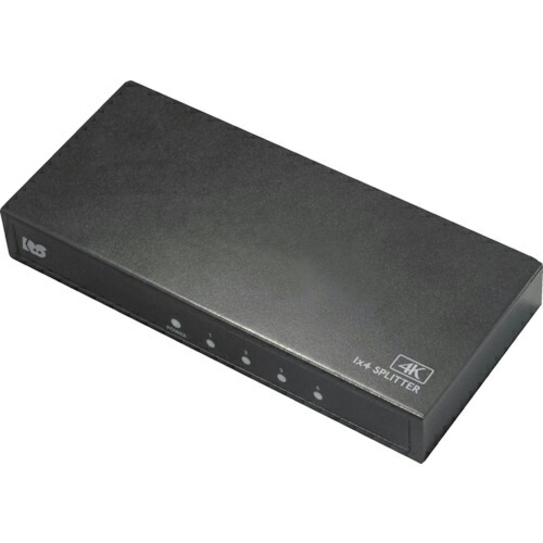 RATOC ( ラトックシステム ) 4K60Hz対応 1入力4出力 HDMI分配器 ( RS-HDSP4P-4KZ )