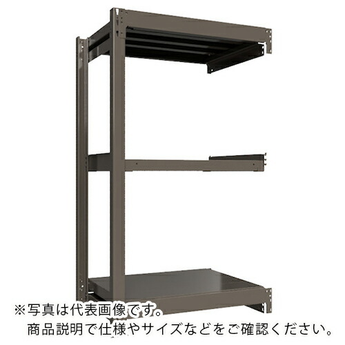 ICHIMAI ( HIKARI製作所 ) 重量ボルトレスラック 段荷重1000Kg H1500×W900×D600 天地3段 連結グレー ( TH1000-536R3 ) HIKARI製作所(株) 【メーカー取寄】 54,982円