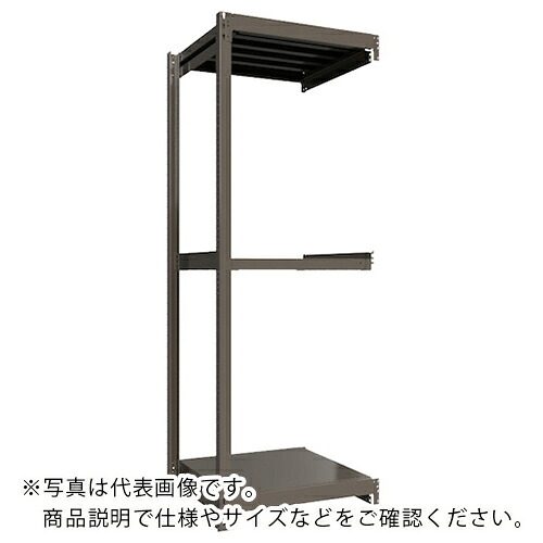 ICHIMAI ( HIKARI製作所 ) 重量ボルトレスラック 段荷重1000Kg H2400×W900×D750 天地3段 連結グレー ( TH1000-837R3 ) HIKARI製作所(株) 【メーカー取寄】