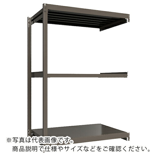 ICHIMAI ( HIKARI製作所 ) 重量ボルトレスラック 段荷重1000Kg H2100×W1500×D900 天地3段 連結グレー ( TH1000-759R3 ) HIKARI製作所(株) 【メーカー取寄】