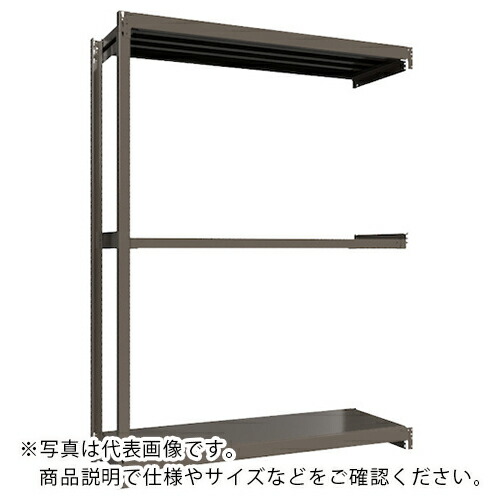 ICHIMAI ( HIKARI製作所 ) 重量ボルトレスラック 段荷重1000Kg H2400×W1800×D600 天地3段 連結グレー ( TH1000-866R3 ) HIKARI製作所(株) 【メーカー取寄】 73,190円
