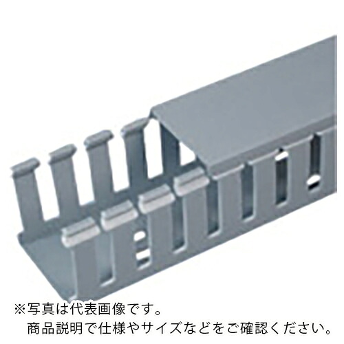 PANDUIT ( パンドウイット ) G印字機架線導管(PVC製鉛無償性)ともし火薄墨色 57.2×41.1×1830 6FT(フート) 1本 ( G2X1.5LG6 ) 【20本仕かける】 花・ガーデン・DIY-その他