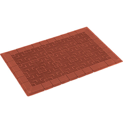 テラモト 屋外マット テラロイヤルマット 茶 900×1200mm ( MR-050-050-4 ) (株)テラモト 【メーカー取寄】