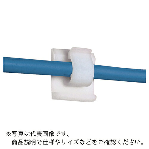 PANDUIT ( パンドウイット ) 固定具 コードクリップ ゴム系粘着テープ付ナチュラル(500個入 ( ACC62-A-D ) 【2袋セット】 パンドウイットコーポレーション 【メーカー取寄】