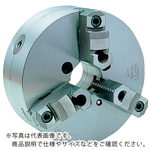 Victor ( 小林鉄工 ) スクロールチャック 15インチ 直装型 3ツ爪 分割爪 ( TA8F385 ) 【メーカー取寄】