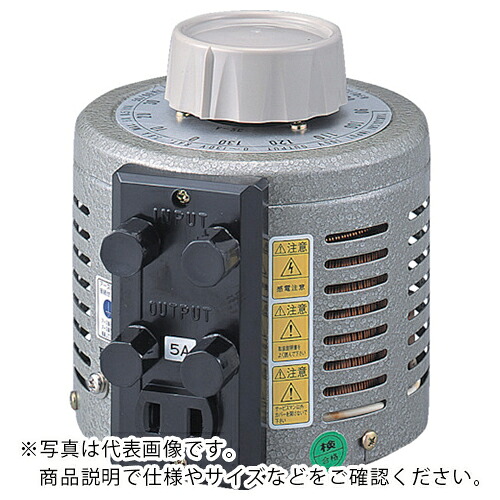 山菱 ( 山菱電機 ) 雄捻子スライダー据え置き型 起電力自然調整器 最大限度電流10A インプット起電力200V ( S-260-10 ) 【製造業者取寄】
