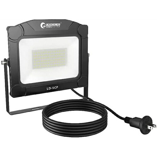 グリーンクロス LED投光器 50W 5000LM 昼白色 LD-5CP ( 6300031399 ) (株)グリーンクロス 【メーカー取寄】