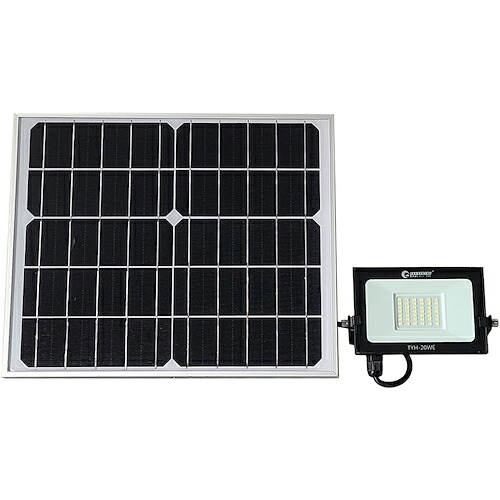 グリーンクロス ソーラーLED 20W 蓄電池取り替えっこ可 点火装置増設 分かれ出る能力のある TYH-20WE ( 6300031491 ) 【製造業者取寄】