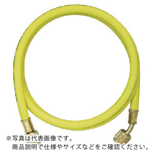 Asada ( アサダ ) 1/4 チャージングホースプラス2 ボールバルブ付 152cm 黄 ( Y29060 ) アサダ(株) 【メーカー取寄】 6,290円