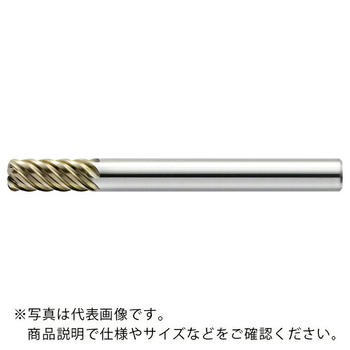ユニオンツール HARDMAX6枚刃ラジアスHMERS 外径6×コーナ半径R0.5×刃長13×全長60×シャンク径6 ( HMERS6060-05-130 (215-1017) ) ユニオンツール(株) 9,636円