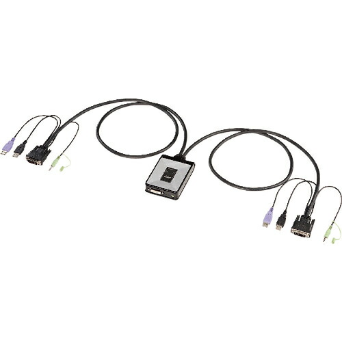 SANWA ( サンワサプライ ) パソコン自動切替器(2:1) ( SW-KVM2DUN )
