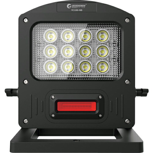グリーンクロス 充電式投光器 YC100-NB 100w スタンド式 12灯タイプ ( 6300044413 ) (株)グリーンクロス 【メーカー取寄】