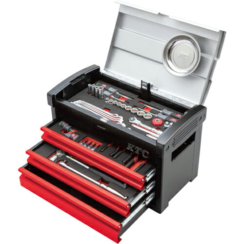 KTC ( 京都機械工具 ) 工具セット(チェストタイプ)[66点] ( SK3660ESW ) 京都機械工具(株)