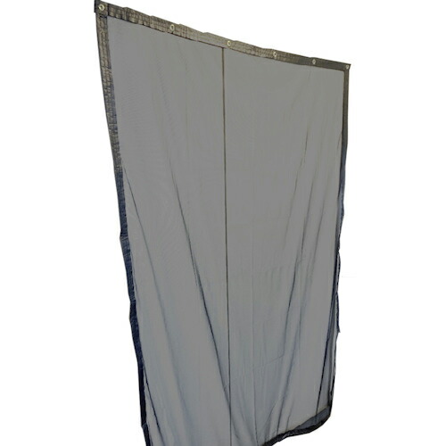 グリーンクロス 忌避剤入間仕切りカーテン 8×2m ( 6300046251 ) (株)グリーンクロス 【メーカー取寄】