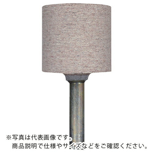 NRS ( ニューレジストン ) 軸付剃刀砥 綿織物字突き 25.4×25.4×6 A80H(捉え所のない) ( CPTAW220A80H ) 【5本仕掛ける】