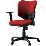 PLUS ( プラス ) 365092)事務イス プロップ肘付 ( KD-A92SL WI ) プラス(株) 【メーカー取寄】