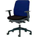 【SALE必要経費】PLUS ( つけ加える ) 652145)事務イス カイル ( KD-HL67SL BL/BK ) 【製造業者取寄】