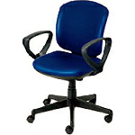 PLUS ( プラス ) 657733)事務イス プリセア ( KB-K66NL BL ) プラス(株) 【メーカー取寄】