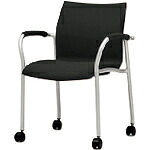 PLUS ( プラス ) 60210)会議イス MC-A20 ( MB-A24K BK ) プラス(株) 【メーカー取寄】