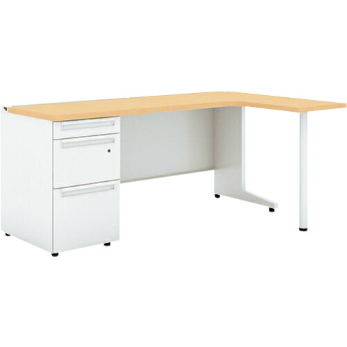 PLUS ( プラス ) 779939)US L型片袖机UR-1612WD-3-6R WM ( UR-1612WD-3-6R WM/W4 ) プラス(株) 【メーカー取寄】