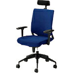 PLUS ( プラス ) 69478)事務イス KT-6 ( KD-KT61SL BL ) プラス(株) 【メーカー取寄】
