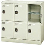 【SALE必要経費】PLUS ( つけ加える ) 71080)多人数用ロッカー ( KL-L32N LGY ) 【製造業者取寄】