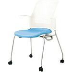 PLUS ( プラス ) 629444)会議イス チェダーC ( MB-W53NH LB ) プラス(株) 【メーカー取寄】 35,266円