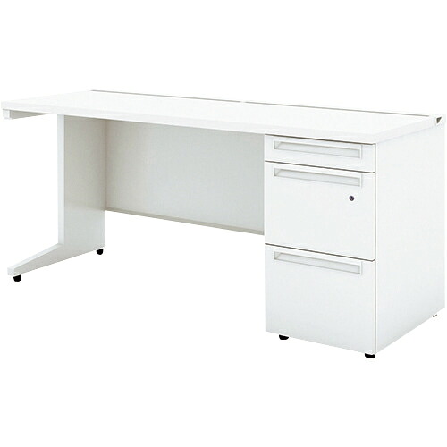 【SALE必要経費】PLUS ( つけ加える ) 779728)US 片袖机 ( UR-166WA-3 W4/W4 ) 【製造業者取寄】