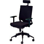 PLUS ( プラス ) 69477)事務イス KT-6 ( KD-KT61SL BK ) プラス(株) 【メーカー取寄】