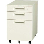 【SALE必要経費】PLUS ( つけ加える ) 740142)収納家具3段JS-046SC-B3 エル薄墨色 ( JS-046SC-B3 LGY ) 【製造業者取寄】