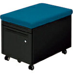 【SALE必要経費】PLUS ( つけ加える ) 664615)Genelaスツ-ルキャビ GE044SC-2 SBL/BK ( GE-044SC-2 SBL/BK ) 【製造業者取寄】